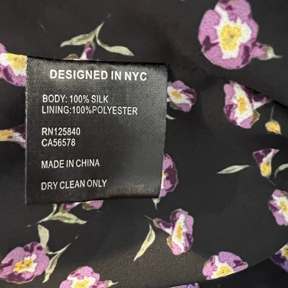 Intermix silk high low dress work once - Picture 4 of 5